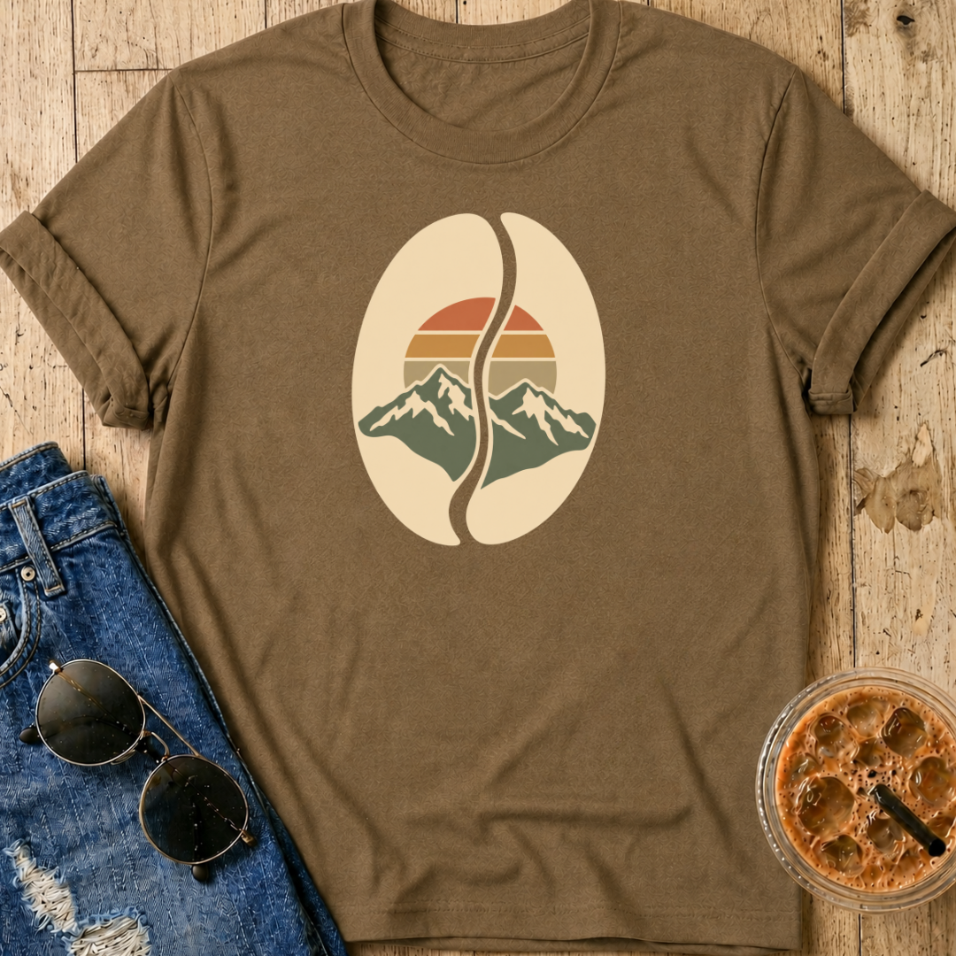 Coffee Bean Mountain T-Shirt