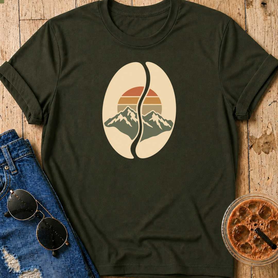 Coffee Bean Mountain T-Shirt