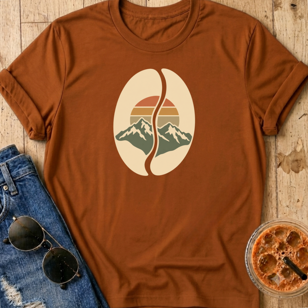 Coffee Bean Mountain T-Shirt
