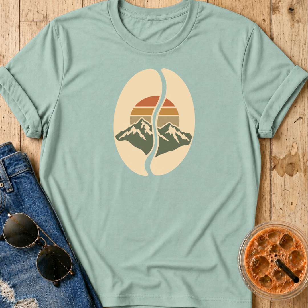 Coffee Bean Mountain T-Shirt