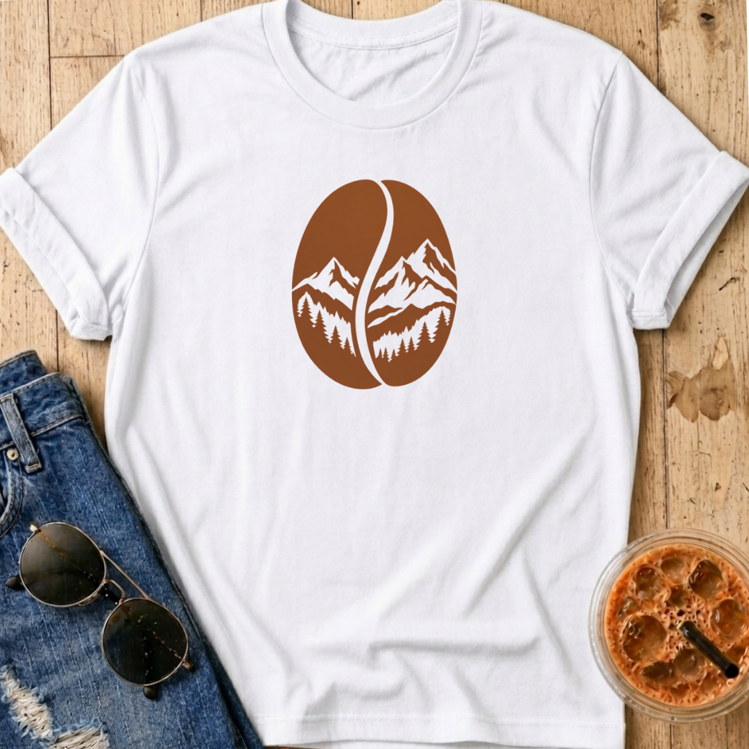 Coffee Bean Mountain T-Shirt