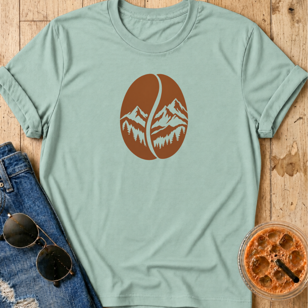 Coffee Bean Mountain T-Shirt