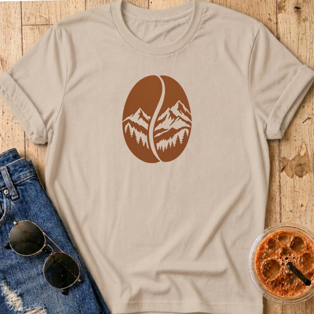 Coffee Bean Mountain T-Shirt