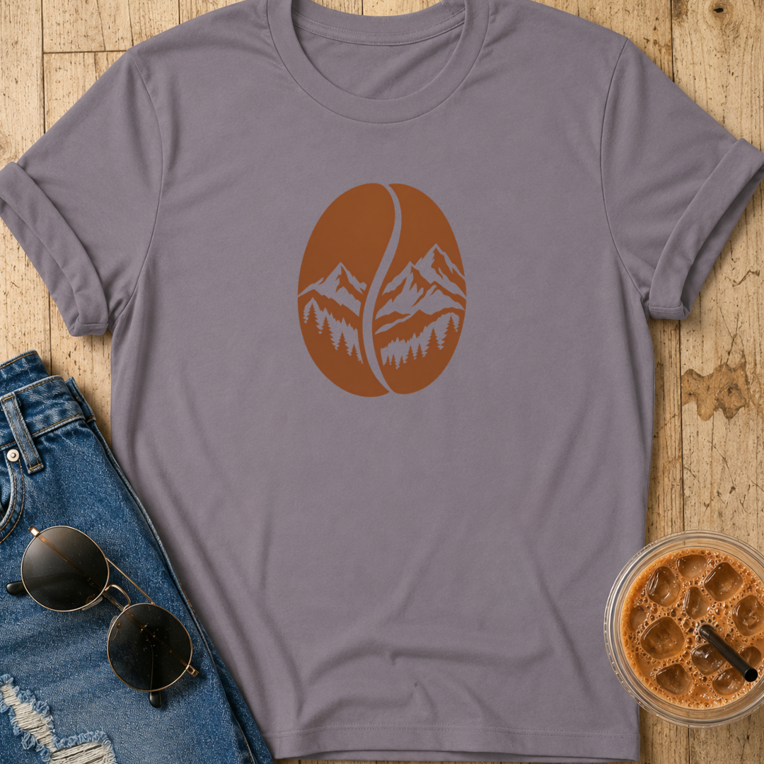 Coffee Bean Mountain T-Shirt