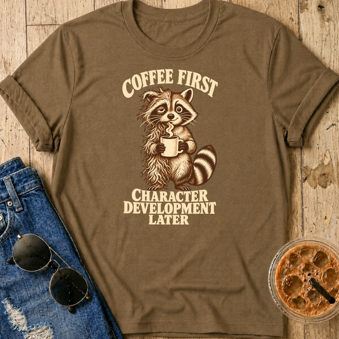 Character Development Later T-Shirt