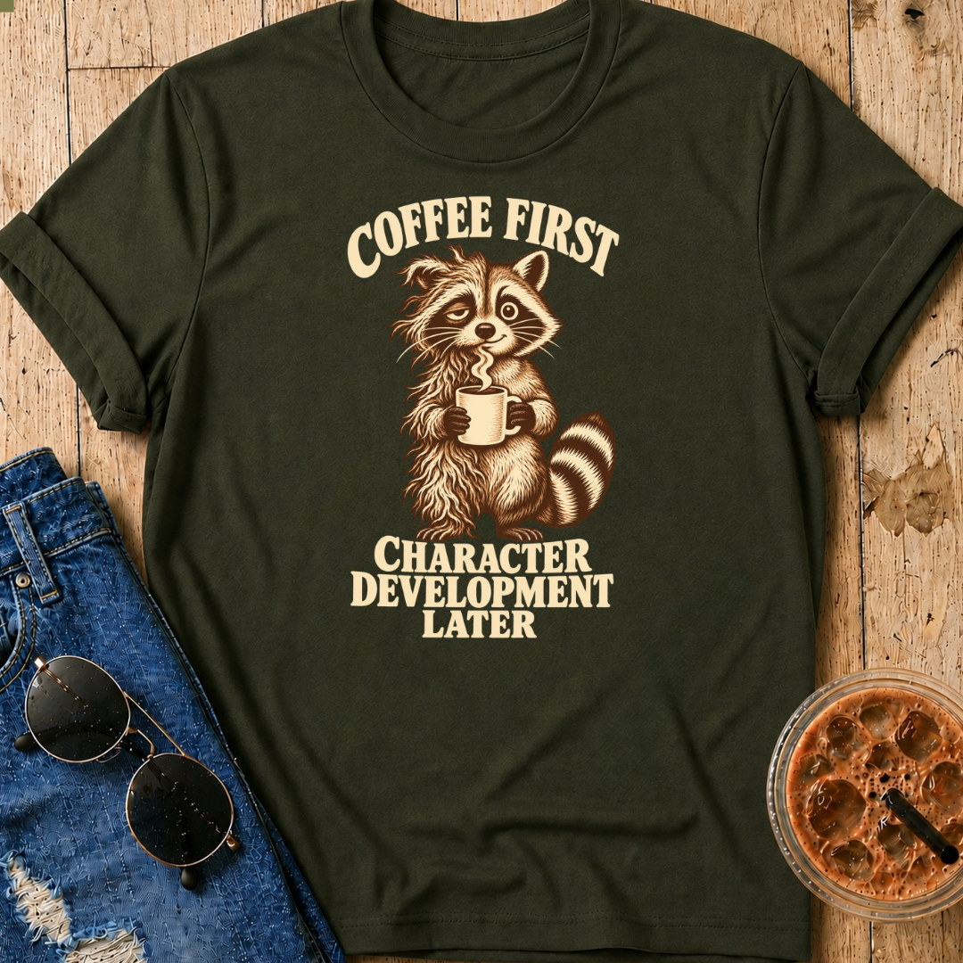 Character Development Later T-Shirt