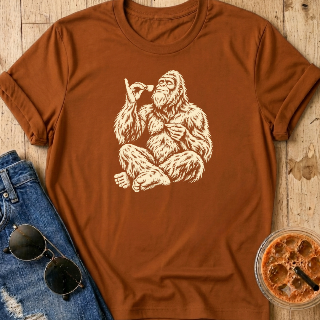 Bigfoot, Tiny Espresso T-Shirt
