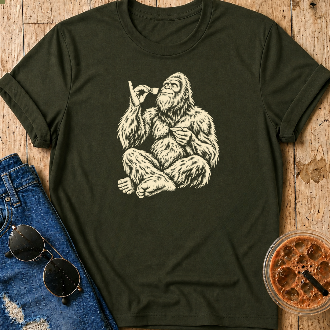 Bigfoot, Tiny Espresso T-Shirt