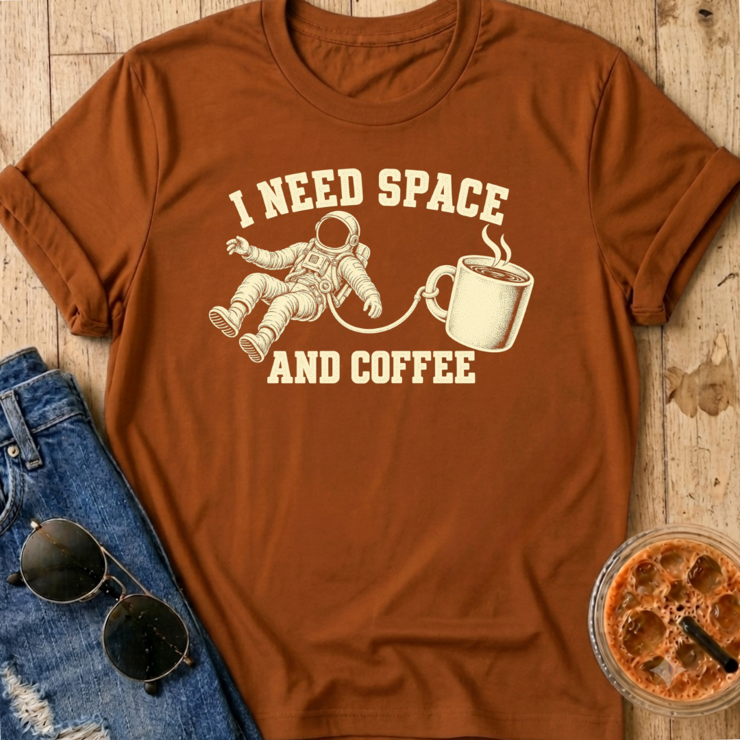 Space And Coffee T-Shirt