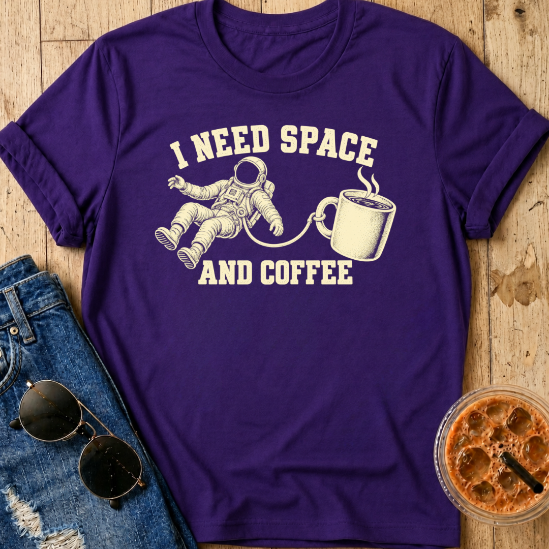 Space And Coffee T-Shirt