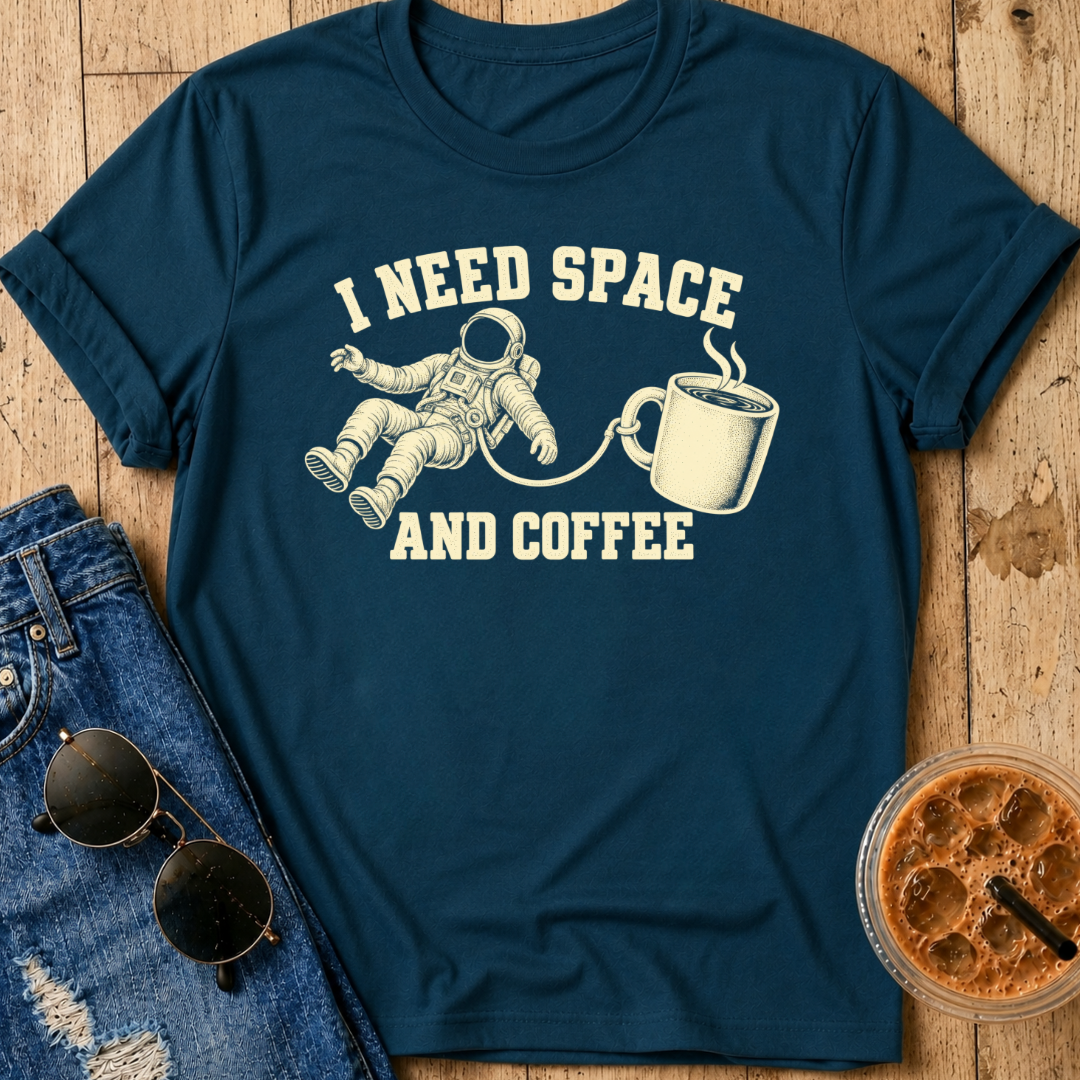 Space And Coffee T-Shirt