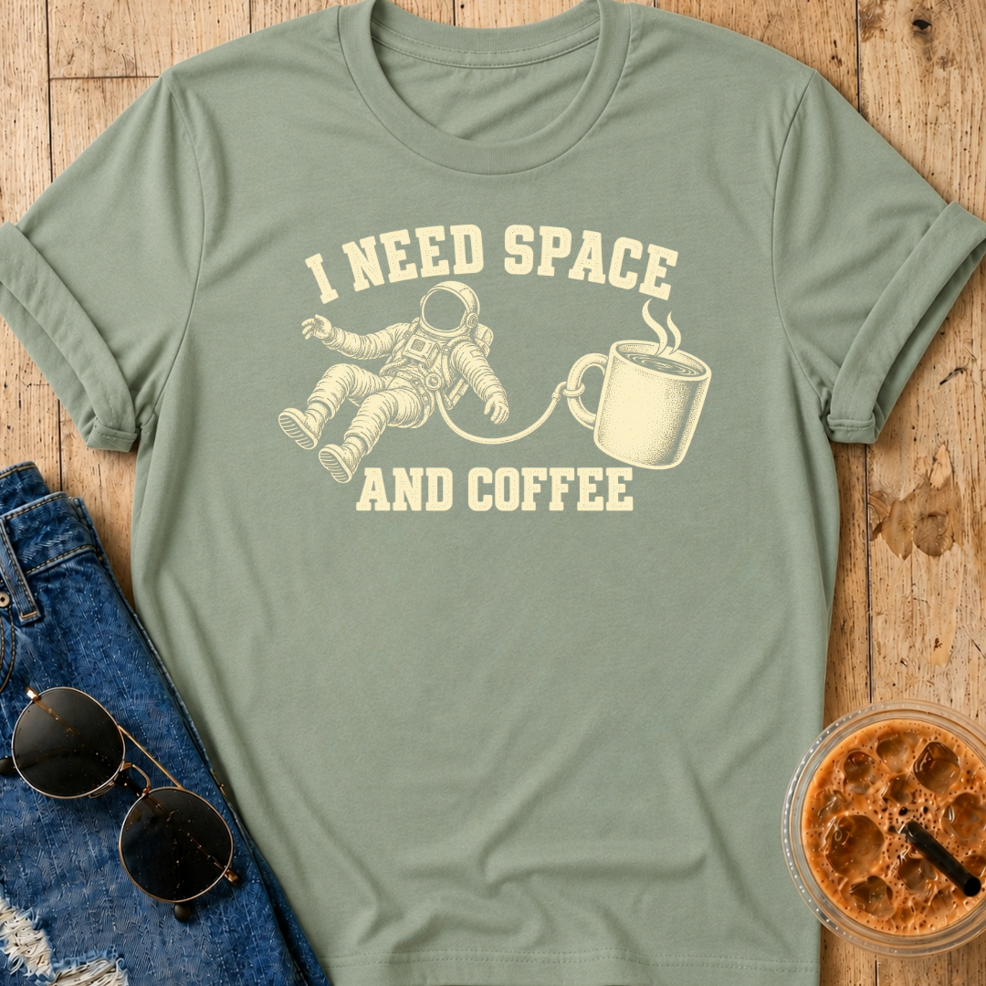 Space And Coffee T-Shirt