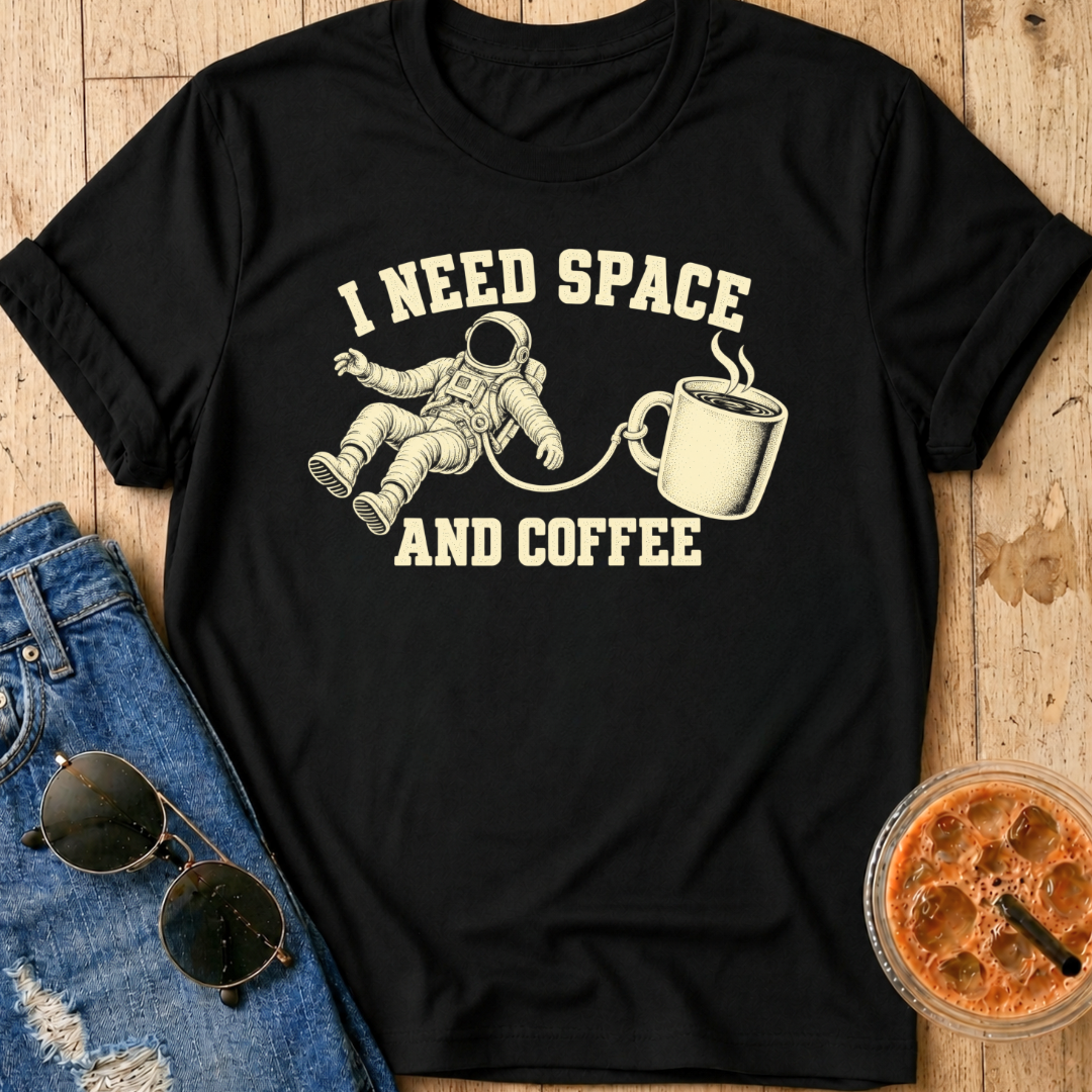 Space And Coffee T-Shirt