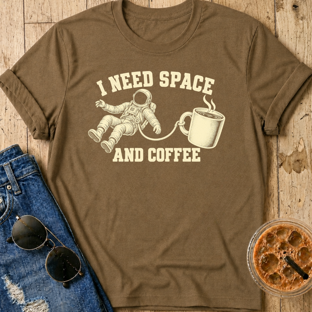 Space And Coffee T-Shirt