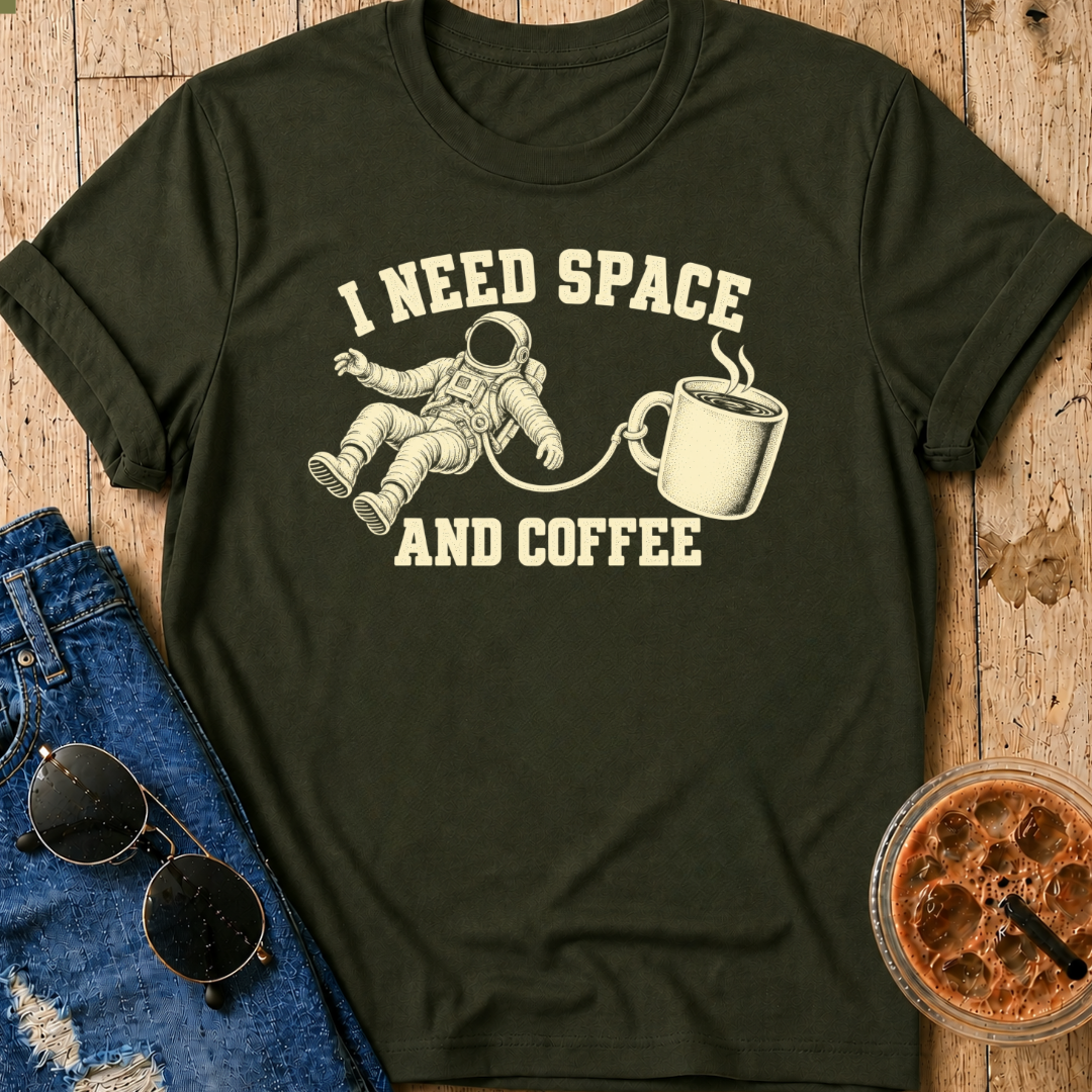 Space And Coffee T-Shirt