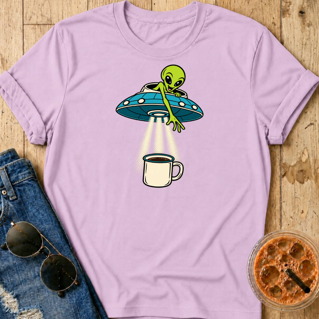 Coffee Abduction T-Shirt