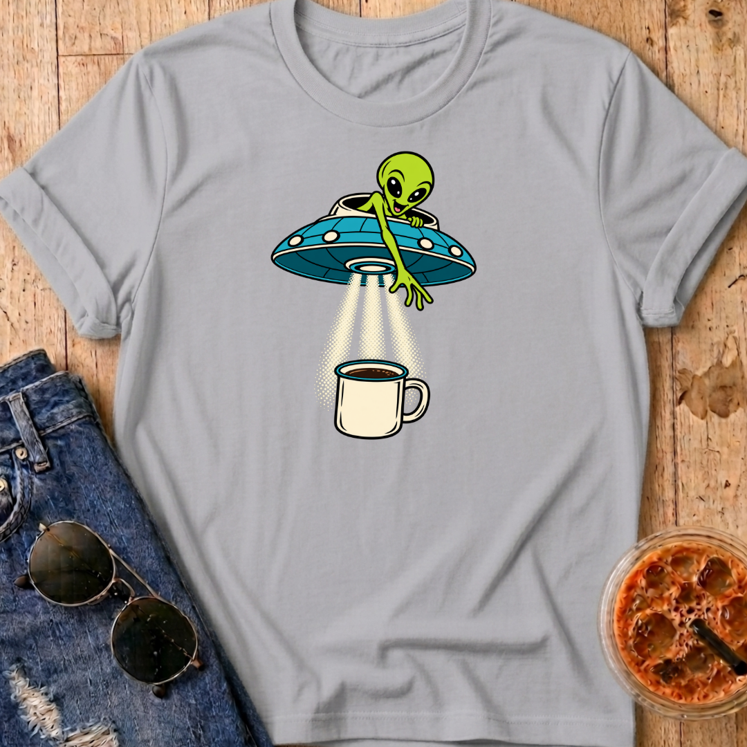 Coffee Abduction T-Shirt