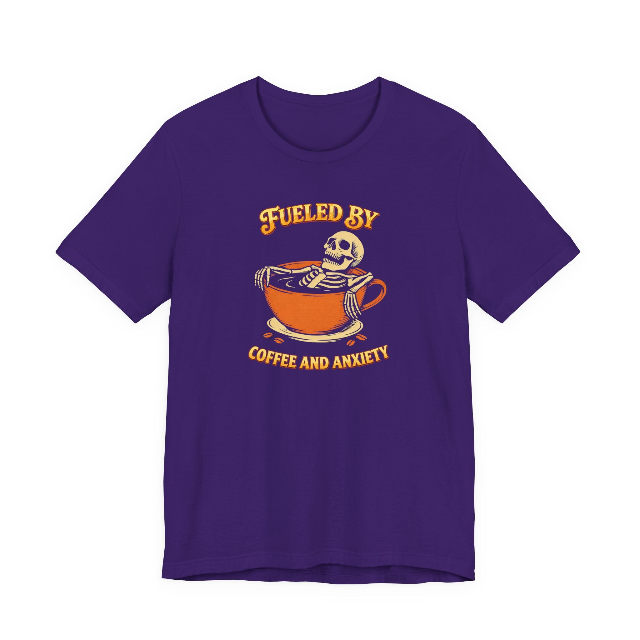 Fueled by Coffee and Anxiety T‑Shirt