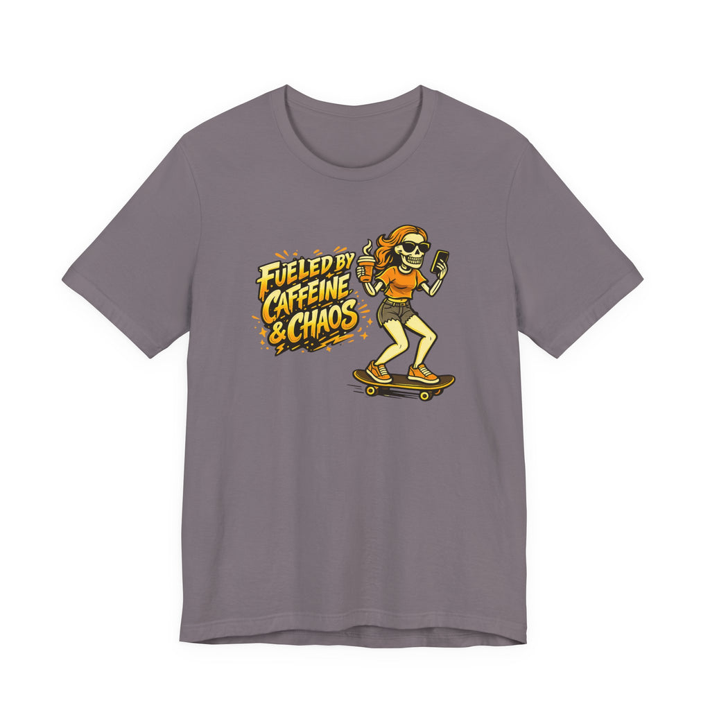 Fueled By Caffeine & Chaos T-Shirt