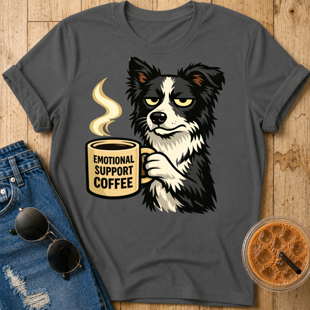 Emotional Support Coffee T-Shirt