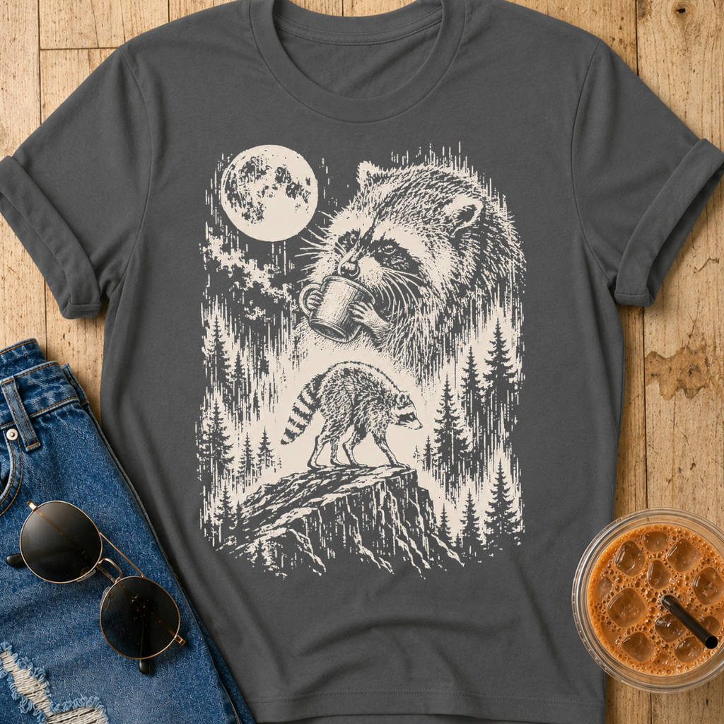 Jimothy Drinking Coffee T-Shirt