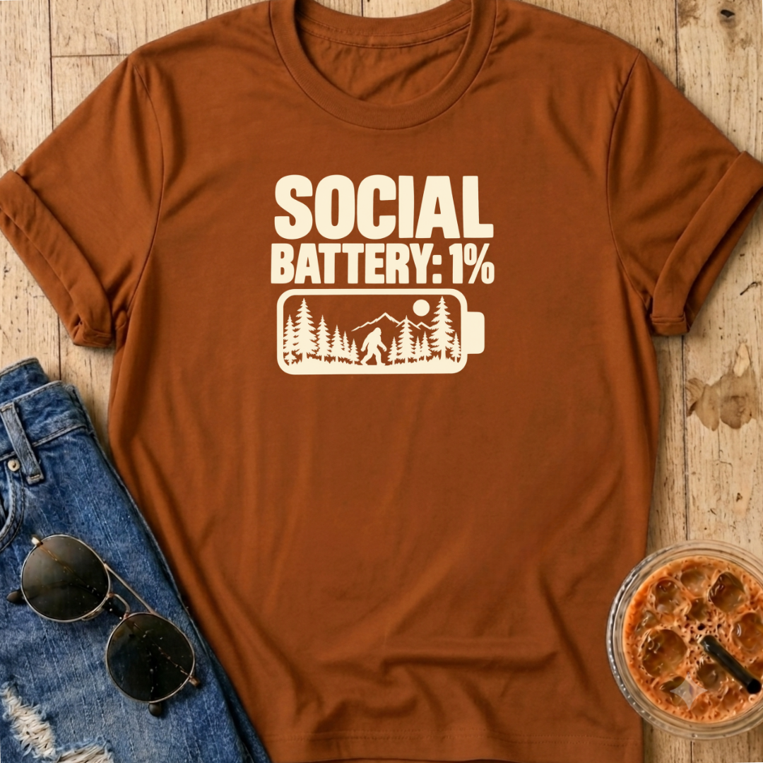 Social Battery 1%