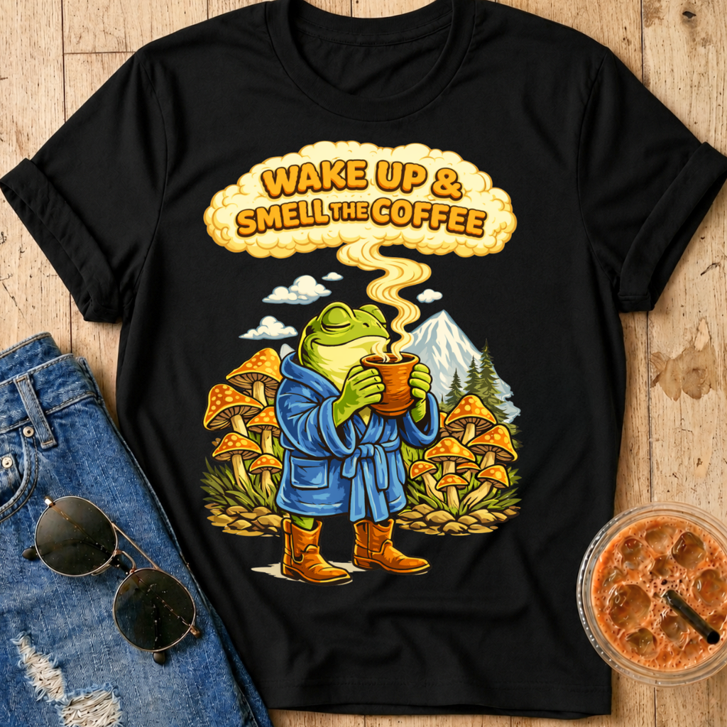Wake Up & Smell the Coffee T-Shirt