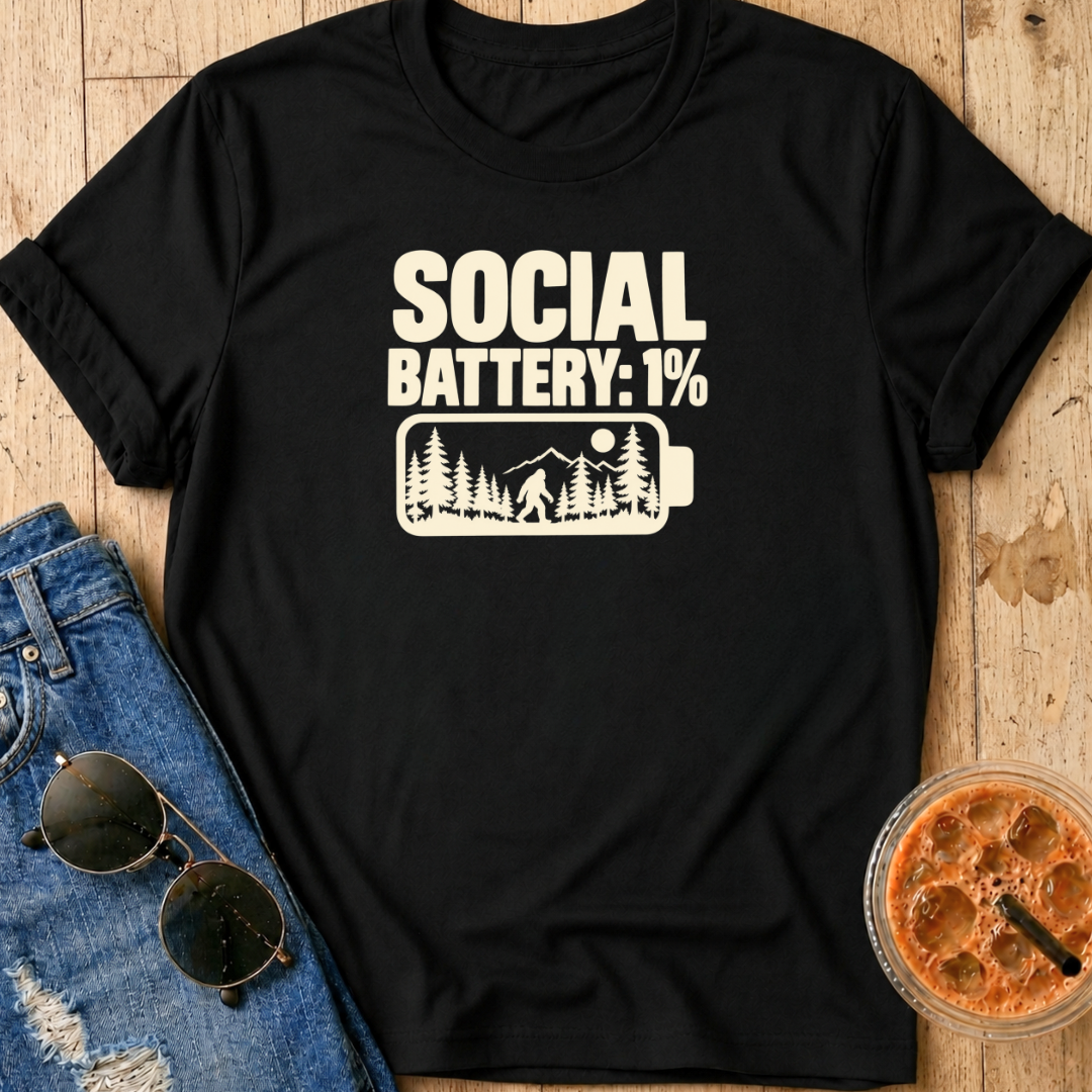 Social Battery 1%