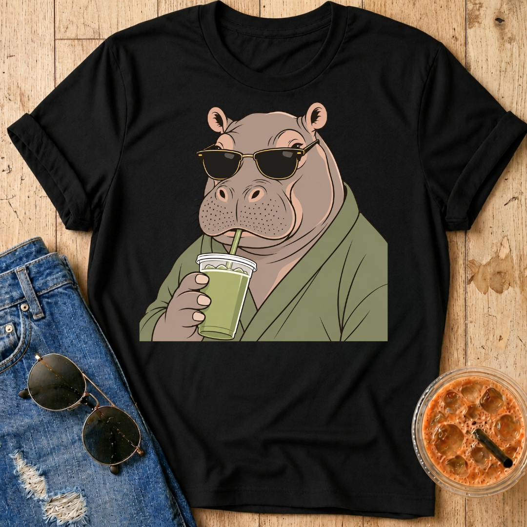 Matcha Hippo T-Shirt