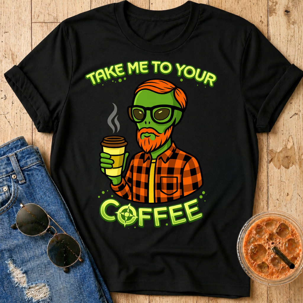 Take Me to Your Coffee T-Shirt