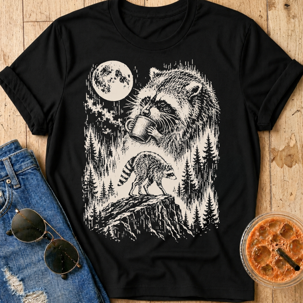 Jimothy Drinking Coffee T-Shirt