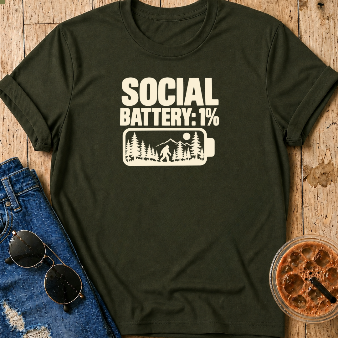 Social Battery 1%