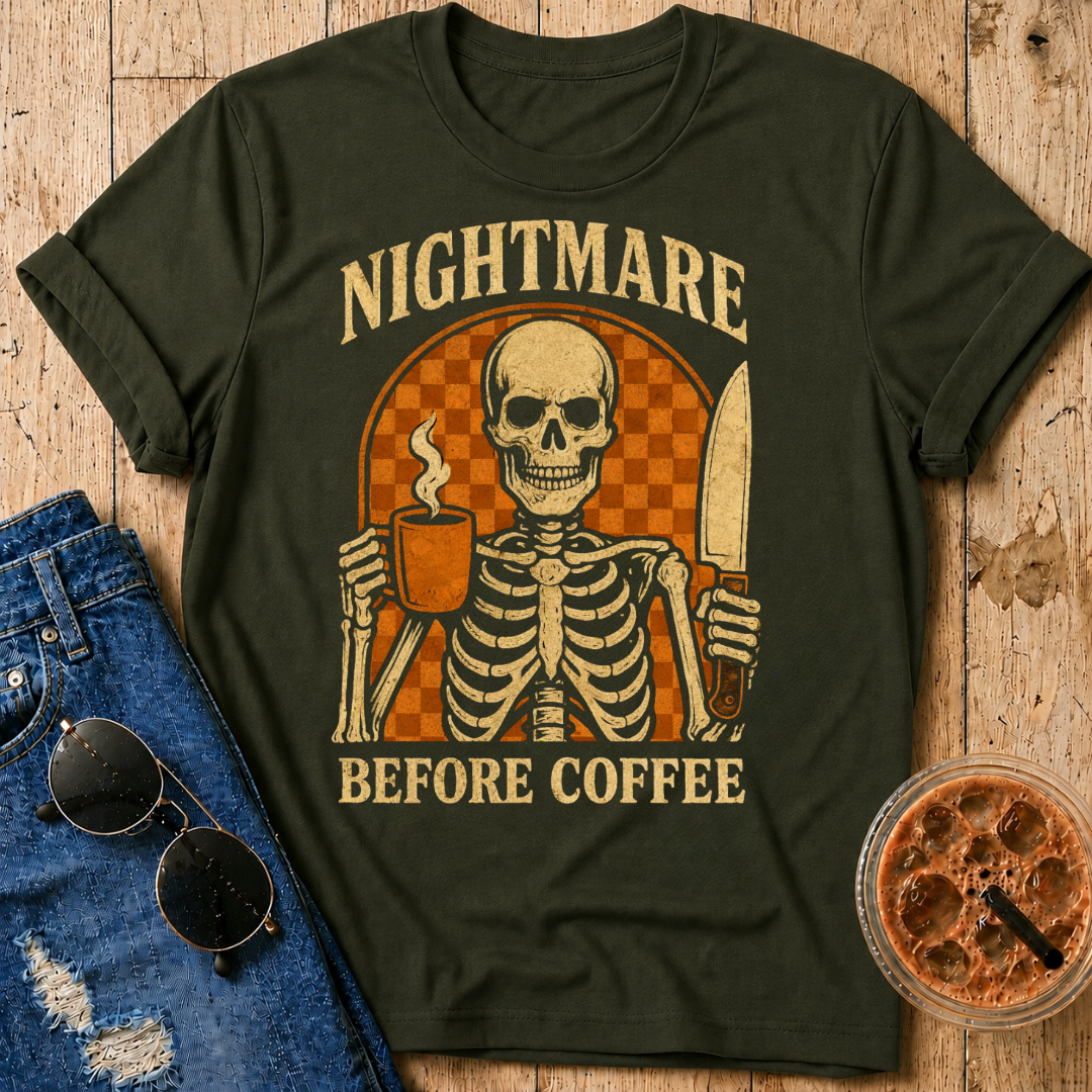Nightmare Before Coffee T-Shirt