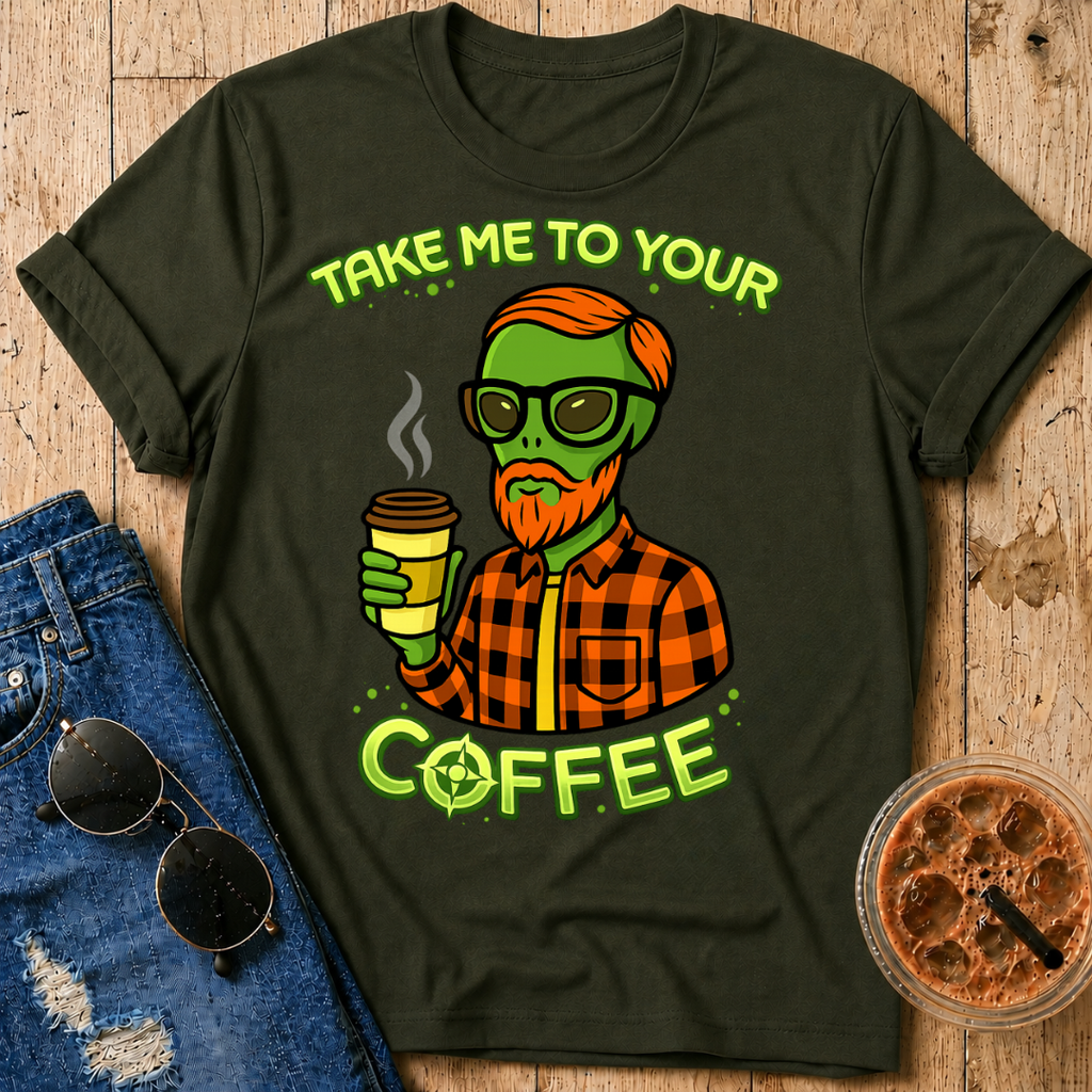Take Me to Your Coffee T-Shirt