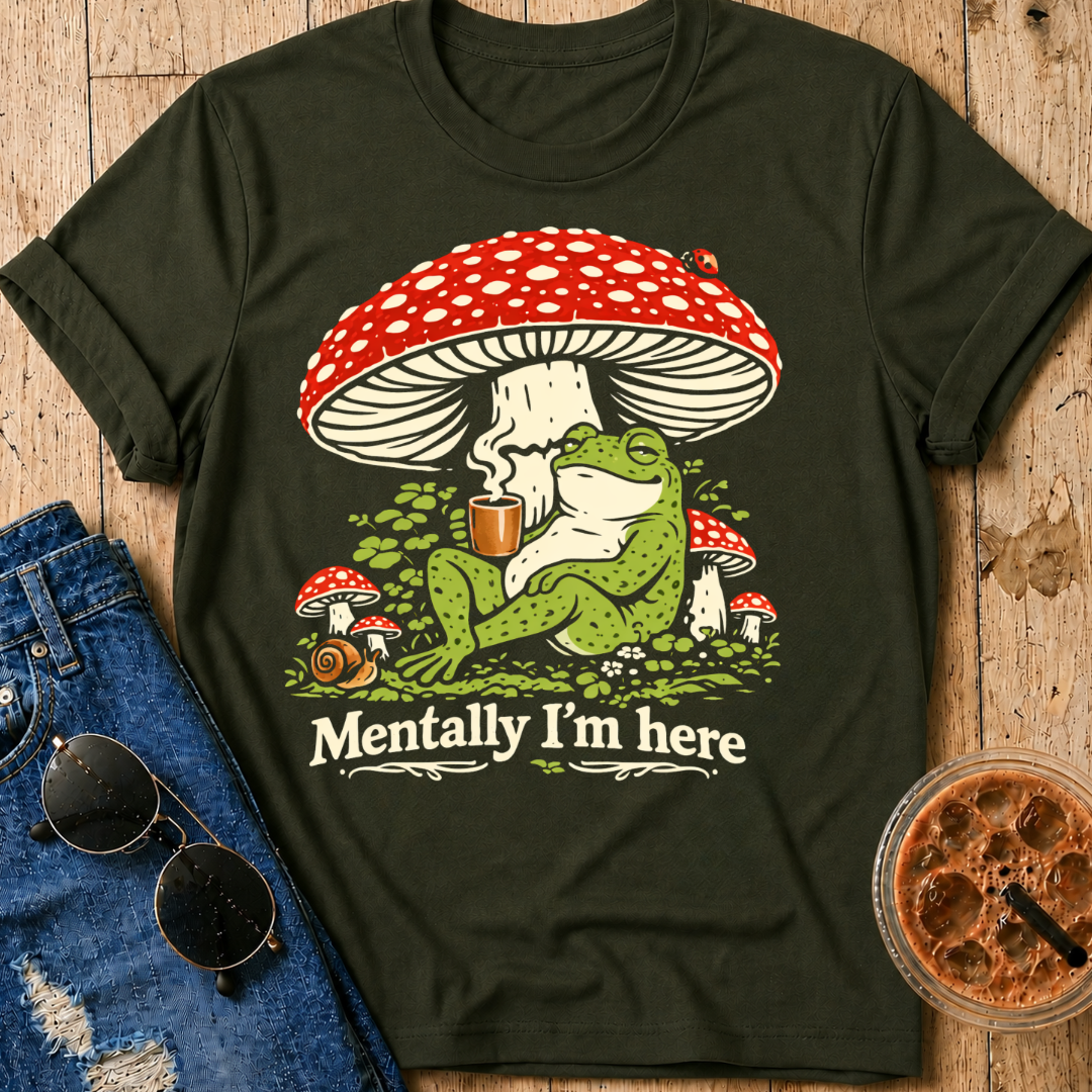 Mentally I’m Here T-Shirt