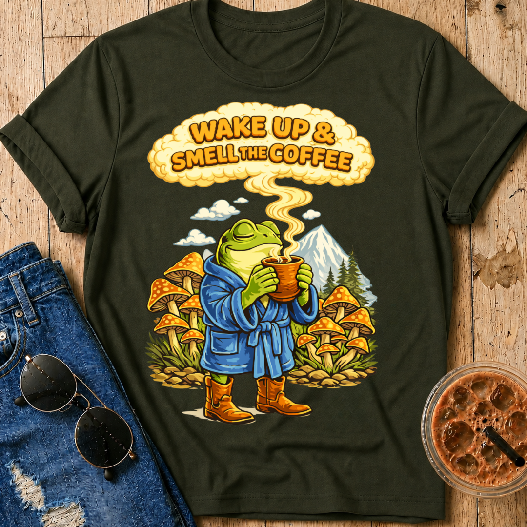Wake Up & Smell the Coffee T-Shirt
