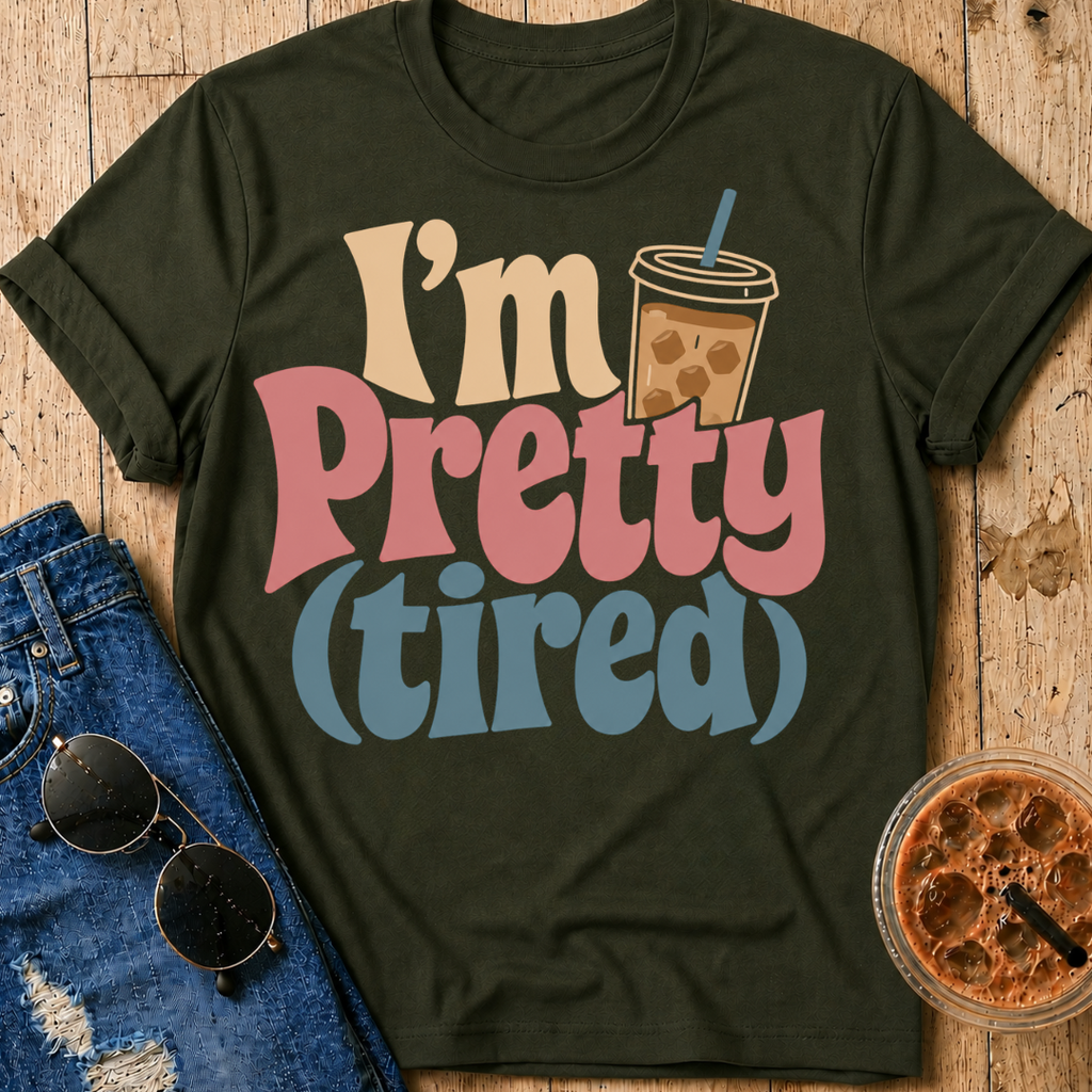 I'm Pretty (Tired) T-Shirt