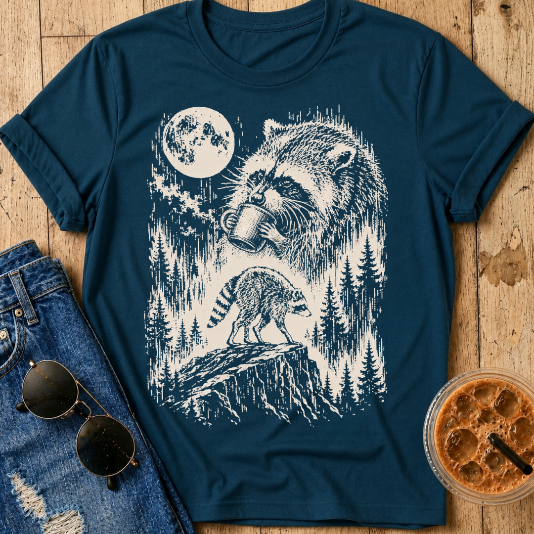 Jimothy Drinking Coffee T-Shirt