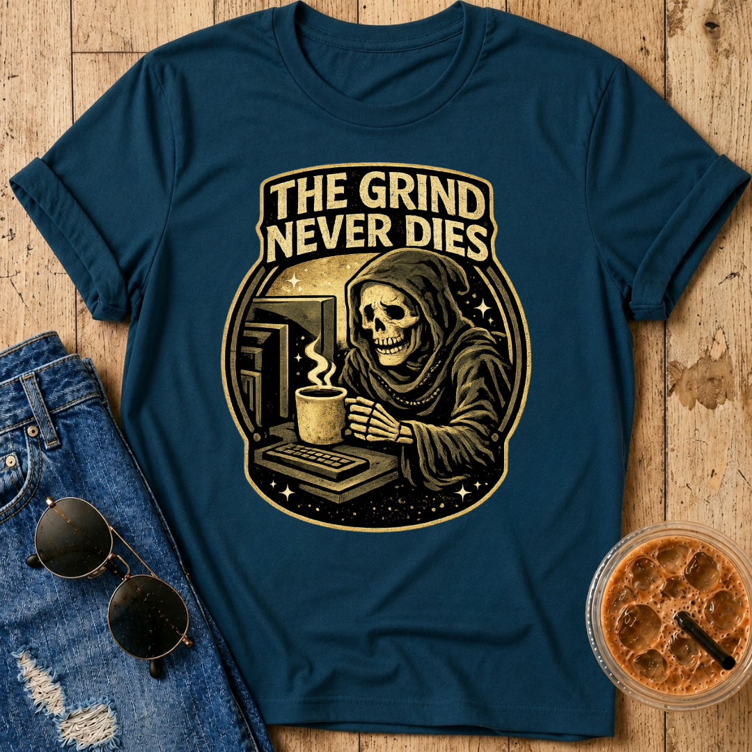 The Grind Never Dies T-Shirt