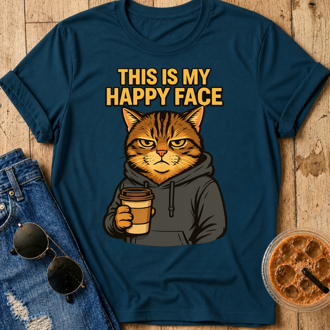 Happy Face T‑Shirt