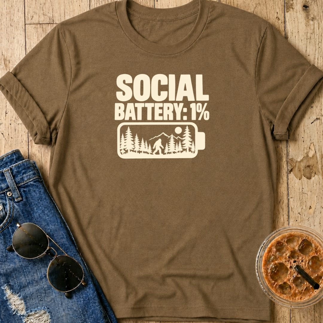 Social Battery 1%