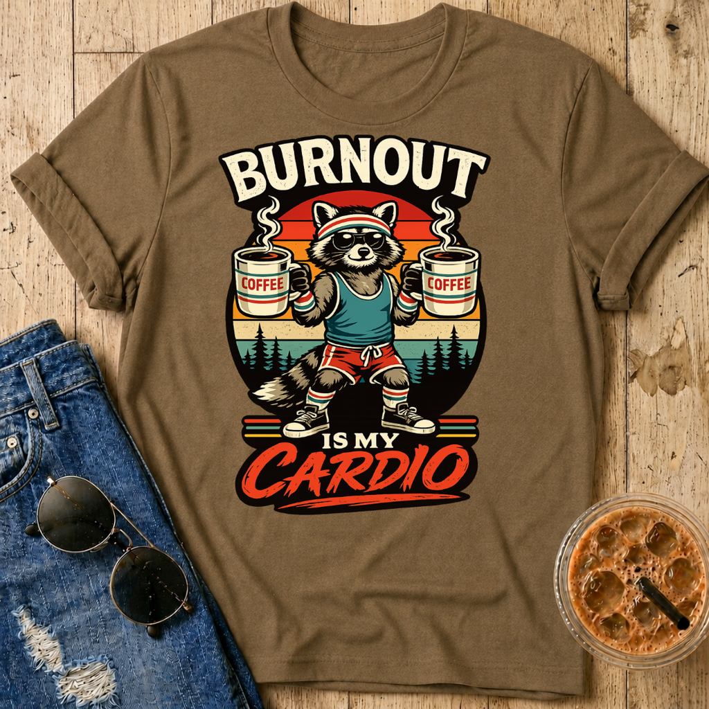 Burnout Is My Cardio T-Shirt