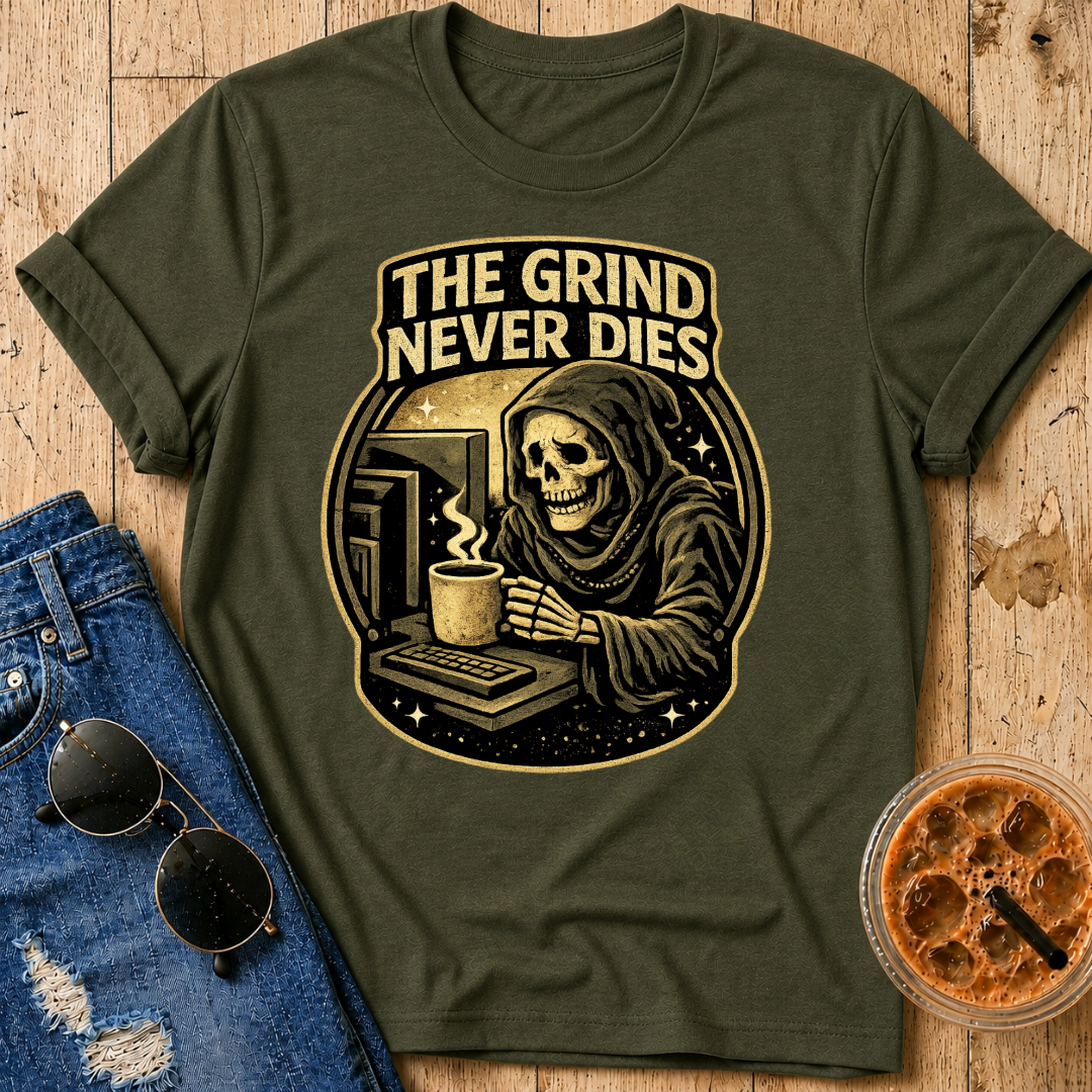 The Grind Never Dies T-Shirt