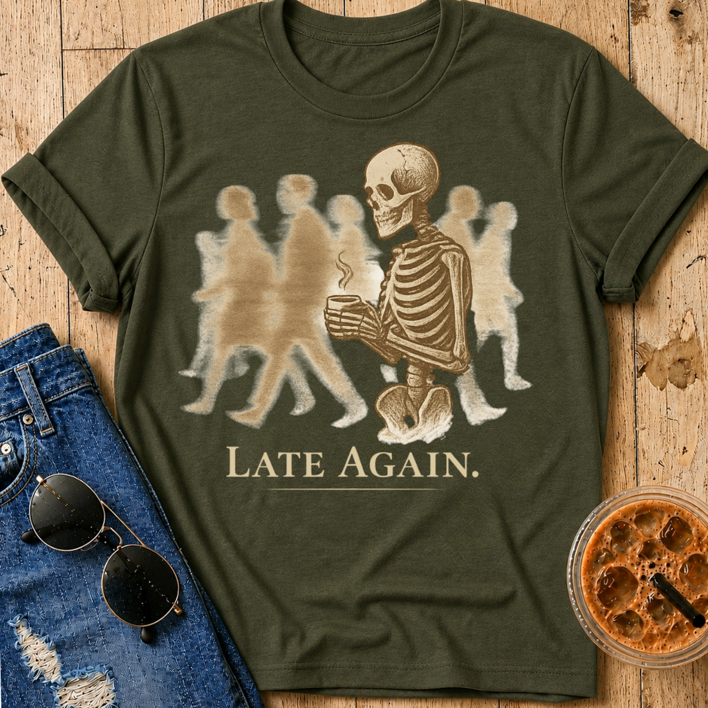 Late Again T-Shirt