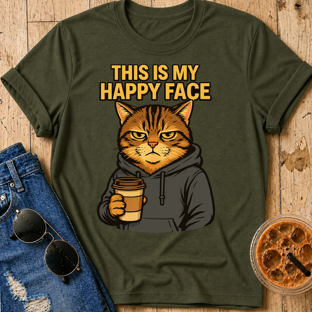 Happy Face T‑Shirt