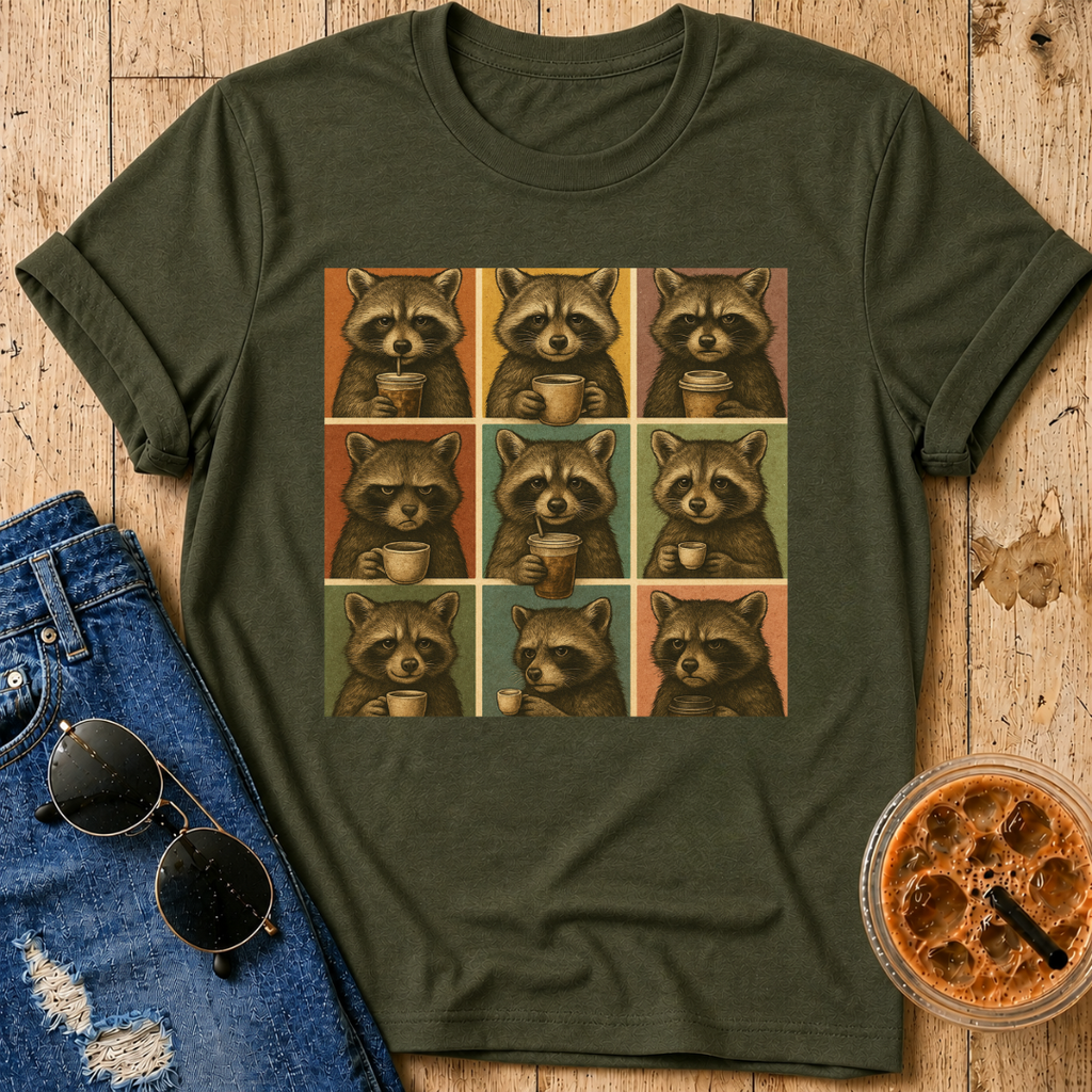 Raccoon Mood T-Shirt