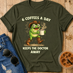 6 Coffees A Day T-Shirt