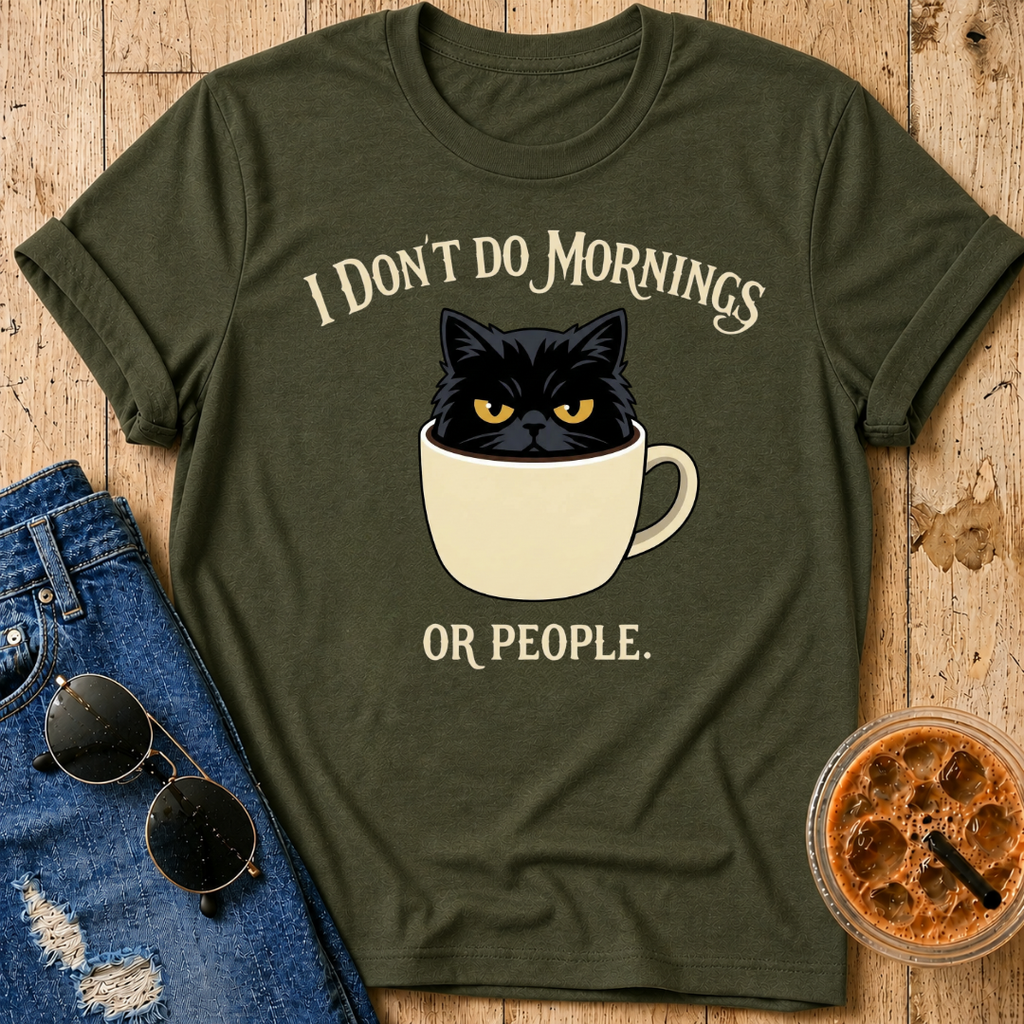 I Don’t Do Mornings T-Shirt
