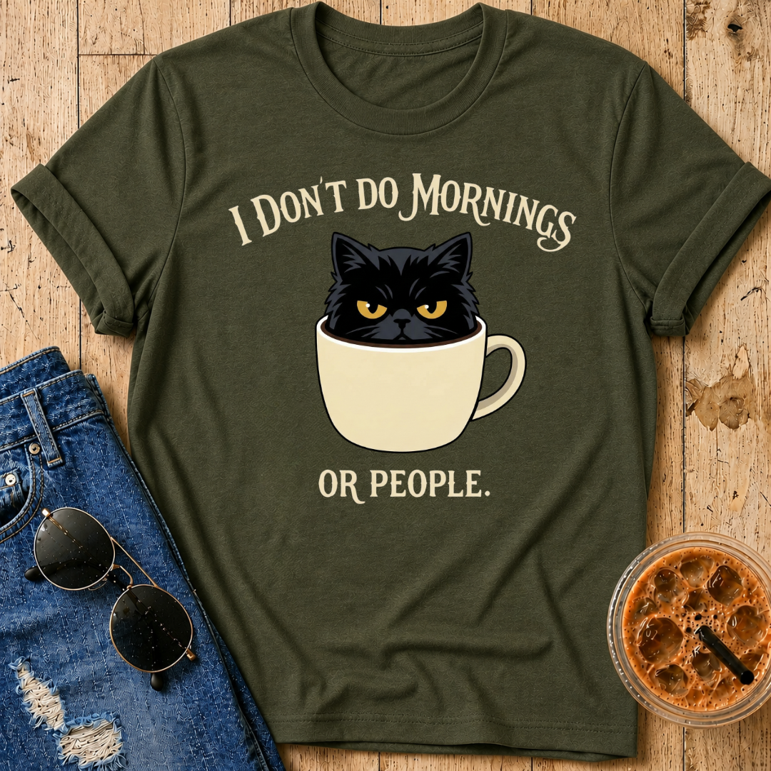 I Don’t Do Mornings T-Shirt