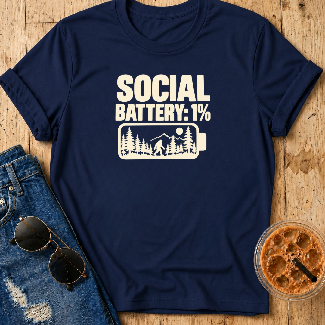 Social Battery 1%